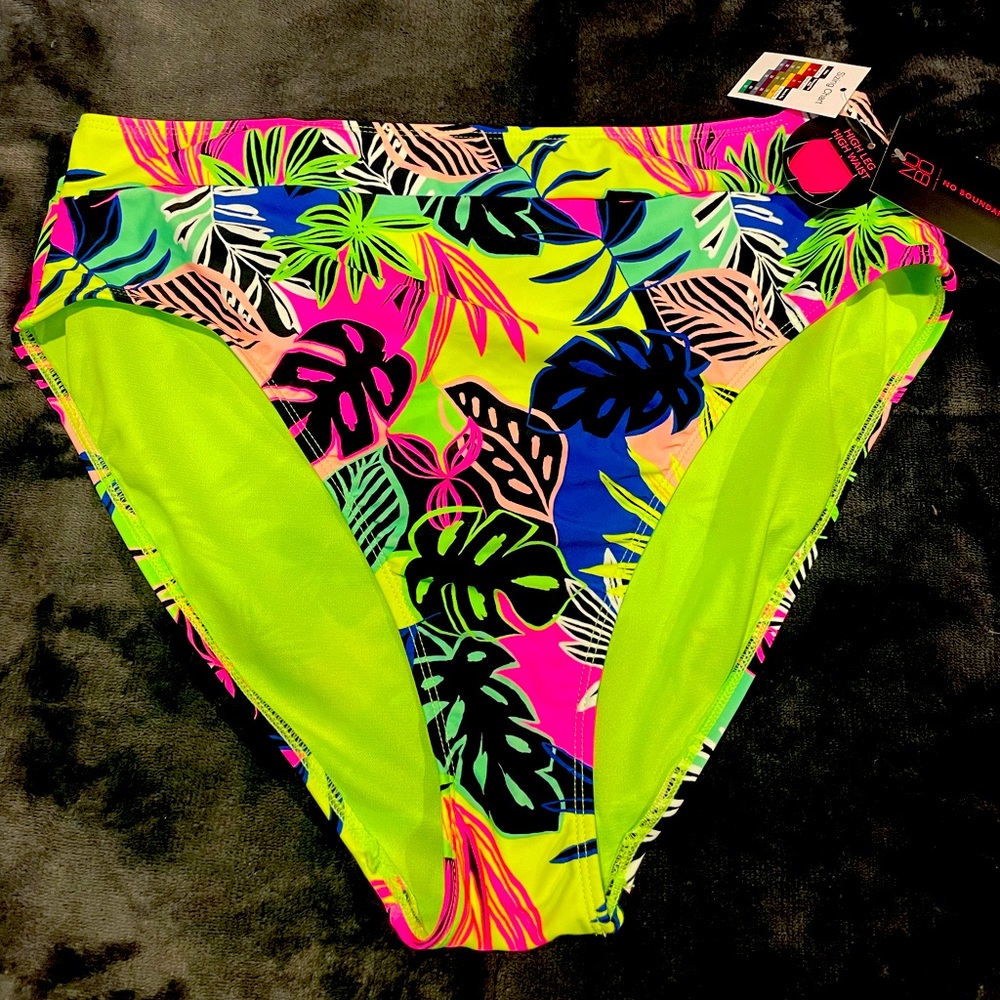 High waist bathing suit bottom